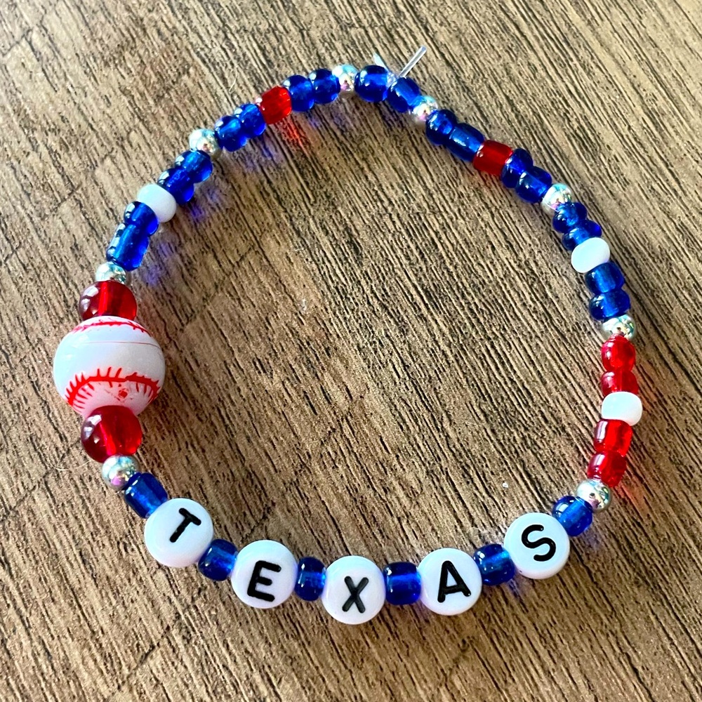 Texas Rangers Bracelets - Picture 2 of 3